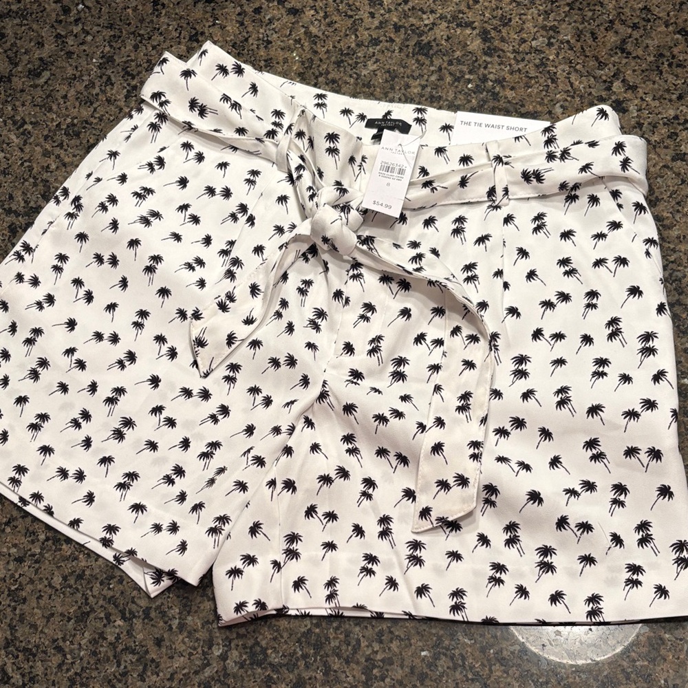 Ann Taylor Tie Waist Short